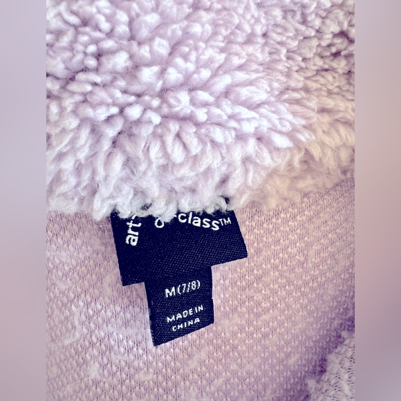 Girls art class shacket - Size m 7/8. Prettiest shade of purple! Like New! - Picture 2 of 3